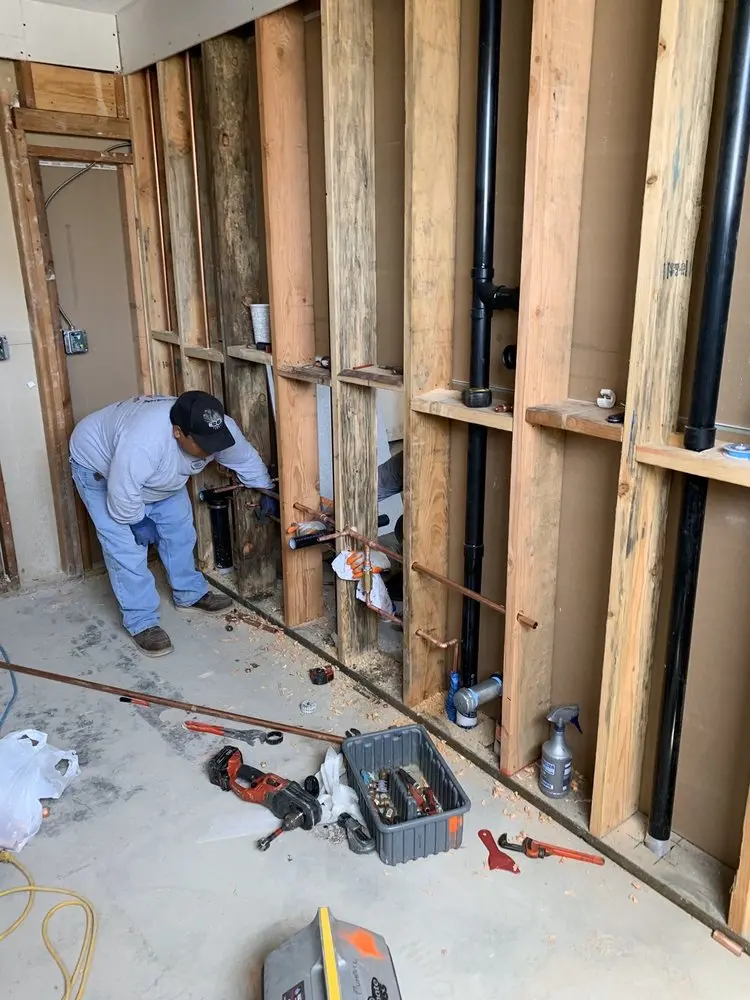 Commercial rough-in plumbing for Gas Line Repair in East Meadow